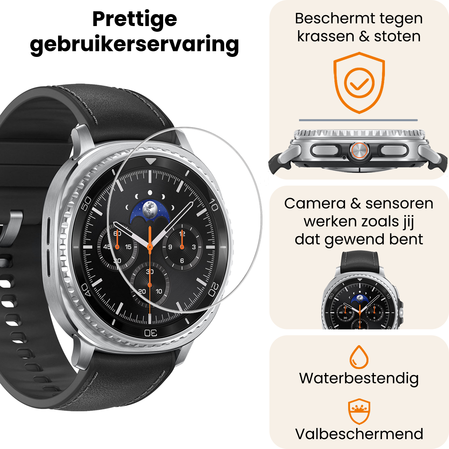 Nomfy Nomfy Samsung Galaxy Watch 8 Classic (46 mm) Screenprotector