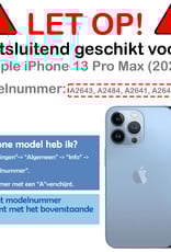 Nomfy Nomfy iPhone 13 Pro Max Hoesje Pashouder met Koord - Geel