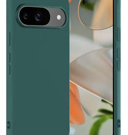 Nomfy Nomfy Google Pixel 10 Hoesje Siliconen - Donkergroen
