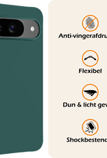 Nomfy Nomfy Google Pixel 10 Hoesje Siliconen - Donkergroen - 2 PACK