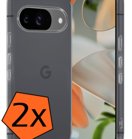 Nomfy Nomfy Google Pixel 10 Hoesje Siliconen - Transparant - 2 PACK