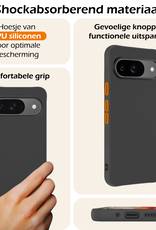 Nomfy Nomfy Google Pixel 10 Hoesje Siliconen - Zwart - 2 PACK