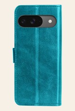 Nomfy Nomfy Google Pixel 10 Hoesje Bookcase Met Screenprotector - Turquoise
