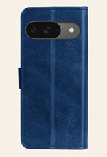 Nomfy Nomfy Google Pixel 10 Hoesje Bookcase Met 2x Screenprotector - Donkerblauw