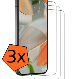 Nomfy Nomfy Google Pixel 10 Pro Screenprotector Glas - 3 PACK