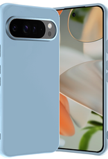 Nomfy Nomfy Google Pixel 10 Pro Hoesje Siliconen - Lichtblauw