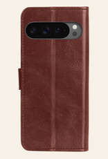 Nomfy Nomfy Google Pixel 10 Pro Hoesje Bookcase Met Screenprotector - Bruin