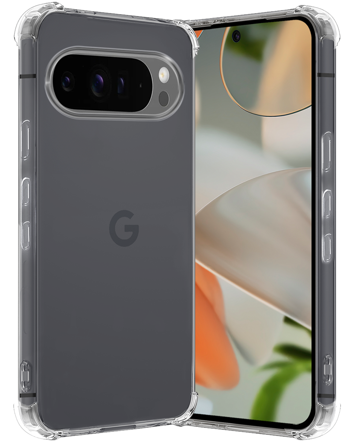 Nomfy Nomfy Google Pixel 10 Pro XL Hoesje Shockproof - Transparant