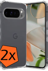 Nomfy Nomfy Google Pixel 10 Pro XL Hoesje Shockproof - Transparant - 2 PACK