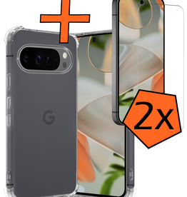Nomfy Nomfy Google Pixel 10 Pro XL Hoesje Shockproof Met 2x Screenprotector