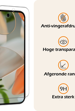 Nomfy Nomfy Google Pixel 10 Pro XL Hoesje Siliconen Met Screenprotector - Donkergroen