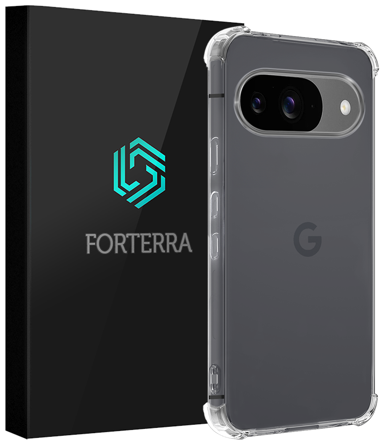 Forterra Forterra Google Pixel 10 Hoesje Shockproof - Transparant
