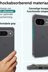 Forterra Forterra Google Pixel 10 Hoesje Shockproof - Transparant - 2 PACK