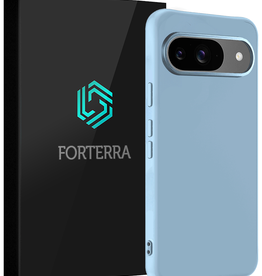 Forterra Forterra Google Pixel 10 Hoesje Siliconen - Lichtblauw