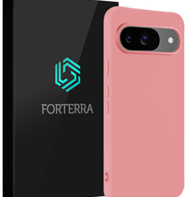 Forterra Forterra Google Pixel 10 Hoesje Siliconen - Lichtroze