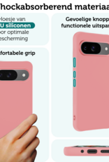 Forterra Forterra Google Pixel 10 Hoesje Siliconen - Lichtroze