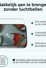 Forterra Forterra Google Pixel 10 Hoesje Siliconen Met 2x Screenprotector - Donkergroen