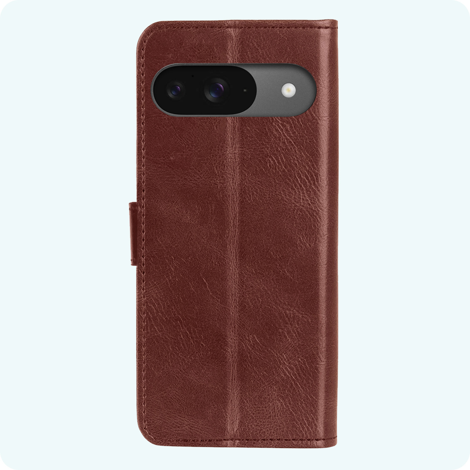 Forterra Forterra Google Pixel 10 Hoesje Bookcase Met Screenprotector - Bruin
