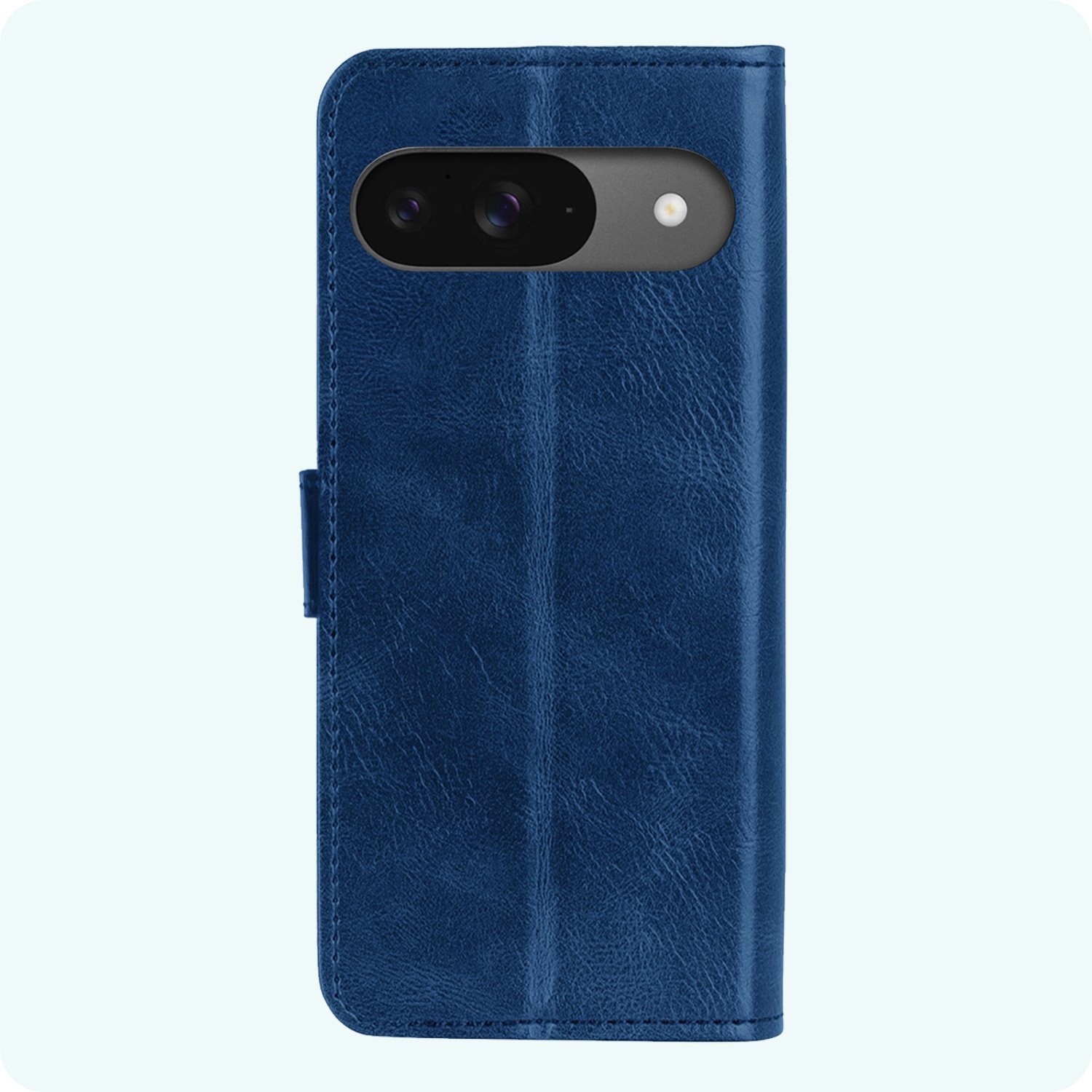 Forterra Forterra Google Pixel 10 Hoesje Bookcase Met 2x Screenprotector - Donkerblauw