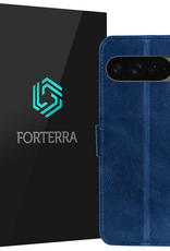 Forterra Forterra Google Pixel 10 Pro Hoesje Bookcase - Donkerblauw