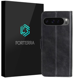 Forterra Forterra Google Pixel 10 Pro Hoesje Bookcase - Zwart
