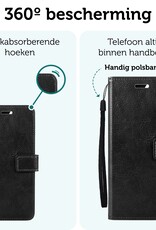 Forterra Forterra Google Pixel 10 Pro Hoesje Bookcase Met Screenprotector - Zwart