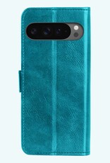Forterra Forterra Google Pixel 10 Pro Hoesje Bookcase Met 2x Screenprotector - Turquoise