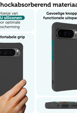Forterra Forterra Google Pixel 10 Pro XL Hoesje Siliconen - Zwart - 2 PACK