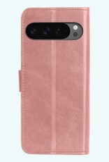 Forterra Forterra Google Pixel 10 Pro XL Hoesje Bookcase Met Screenprotector - Rose Goud