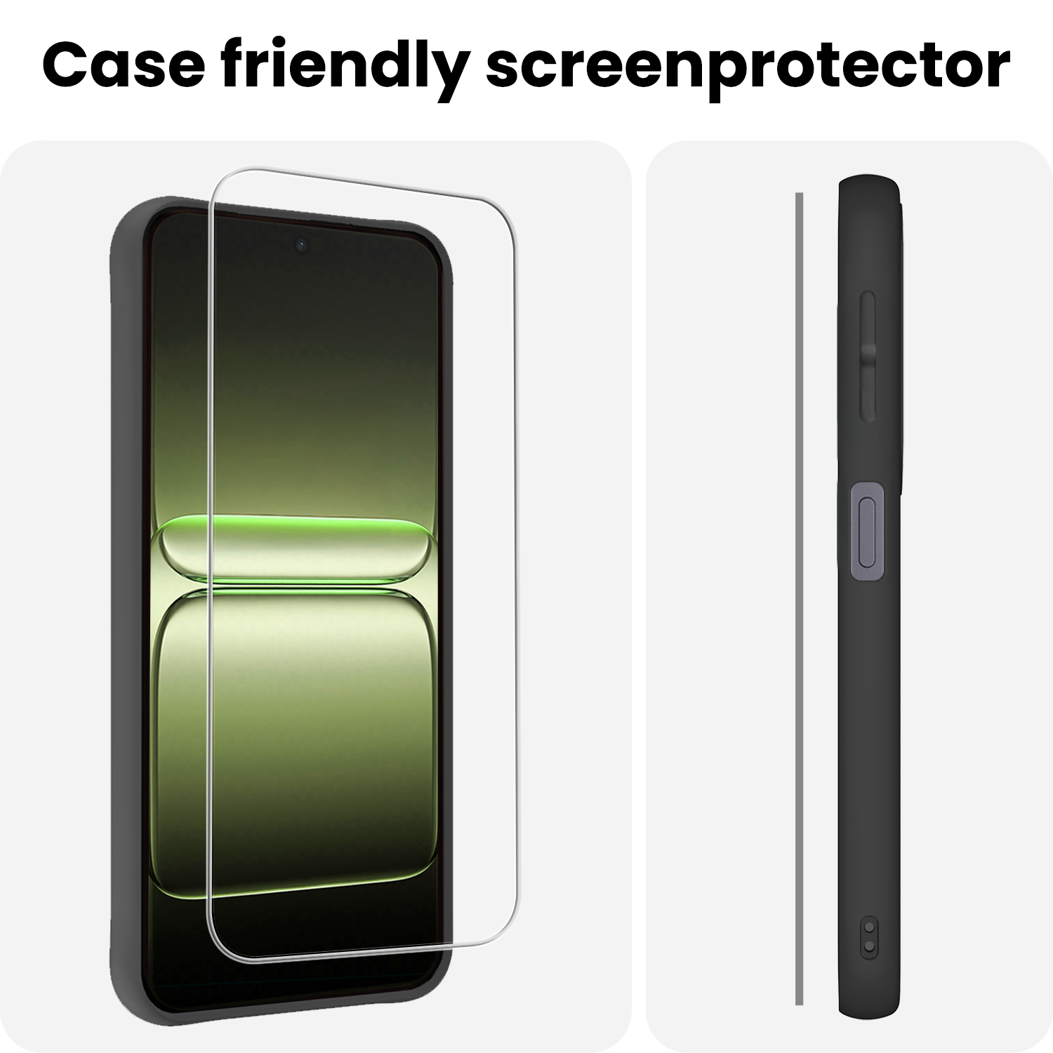 BASEY. BASEY. OnePlus Nord 5 Screenprotector Glas - 3 PACK