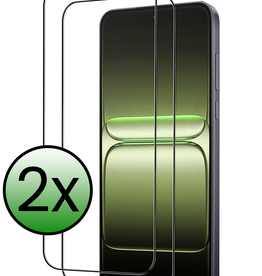 BASEY. BASEY. OnePlus Nord 5 Screenprotector Glas  Full Cover - 2 PACK