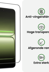 BASEY. BASEY. OnePlus Nord 5 Screenprotector Glas  Full Cover - 3 PACK