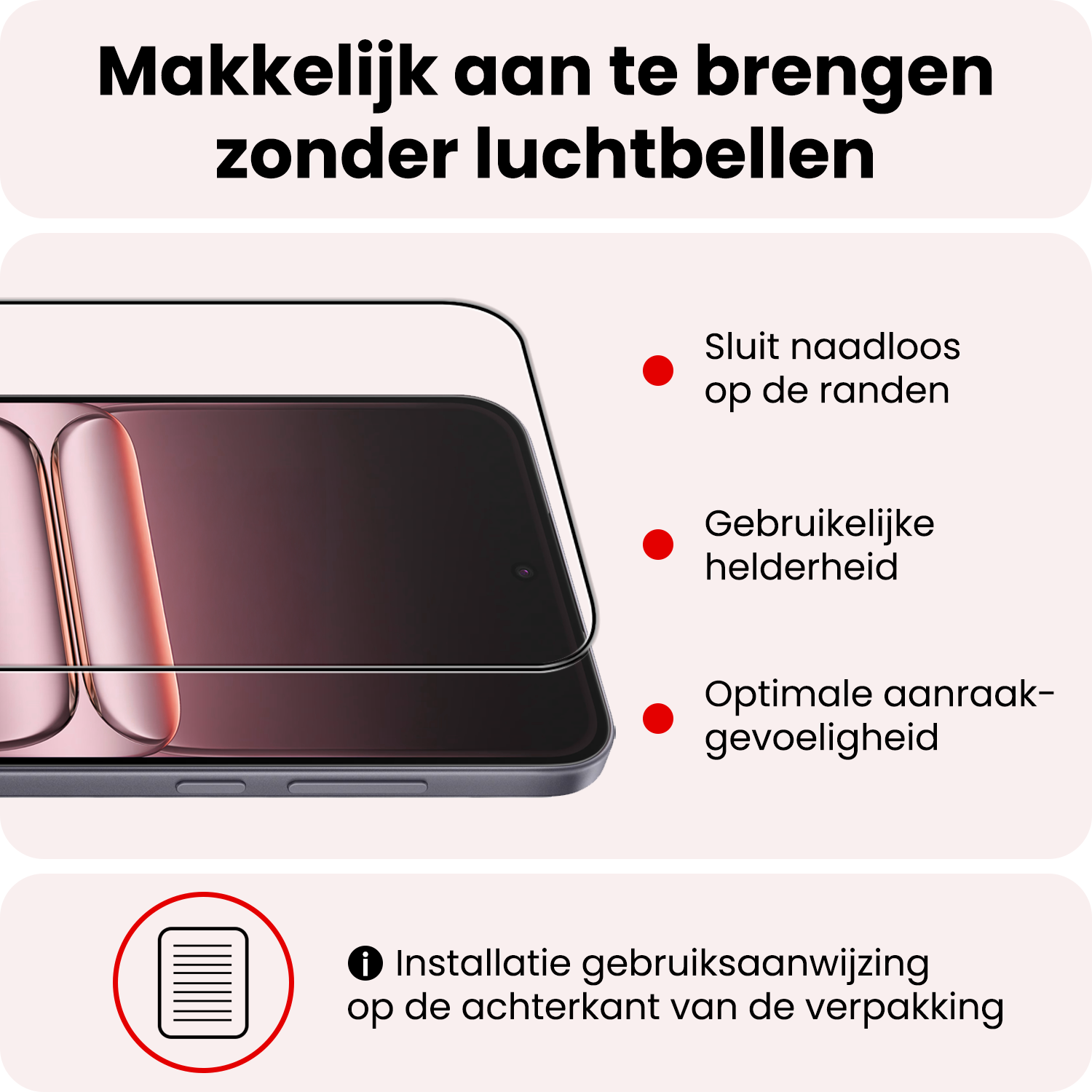 NoXx NoXx OnePlus Nord 5 Screenprotector Glas  Full Cover - 2 PACK