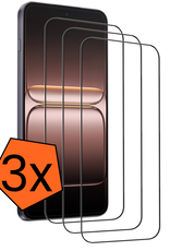 Nomfy Nomfy OnePlus Nord 5 Screenprotector Glas  Full Cover - 3 PACK