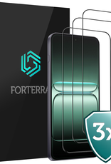 Forterra Forterra OnePlus Nord 5 Screenprotector Glas  Full Cover - 3 PACK