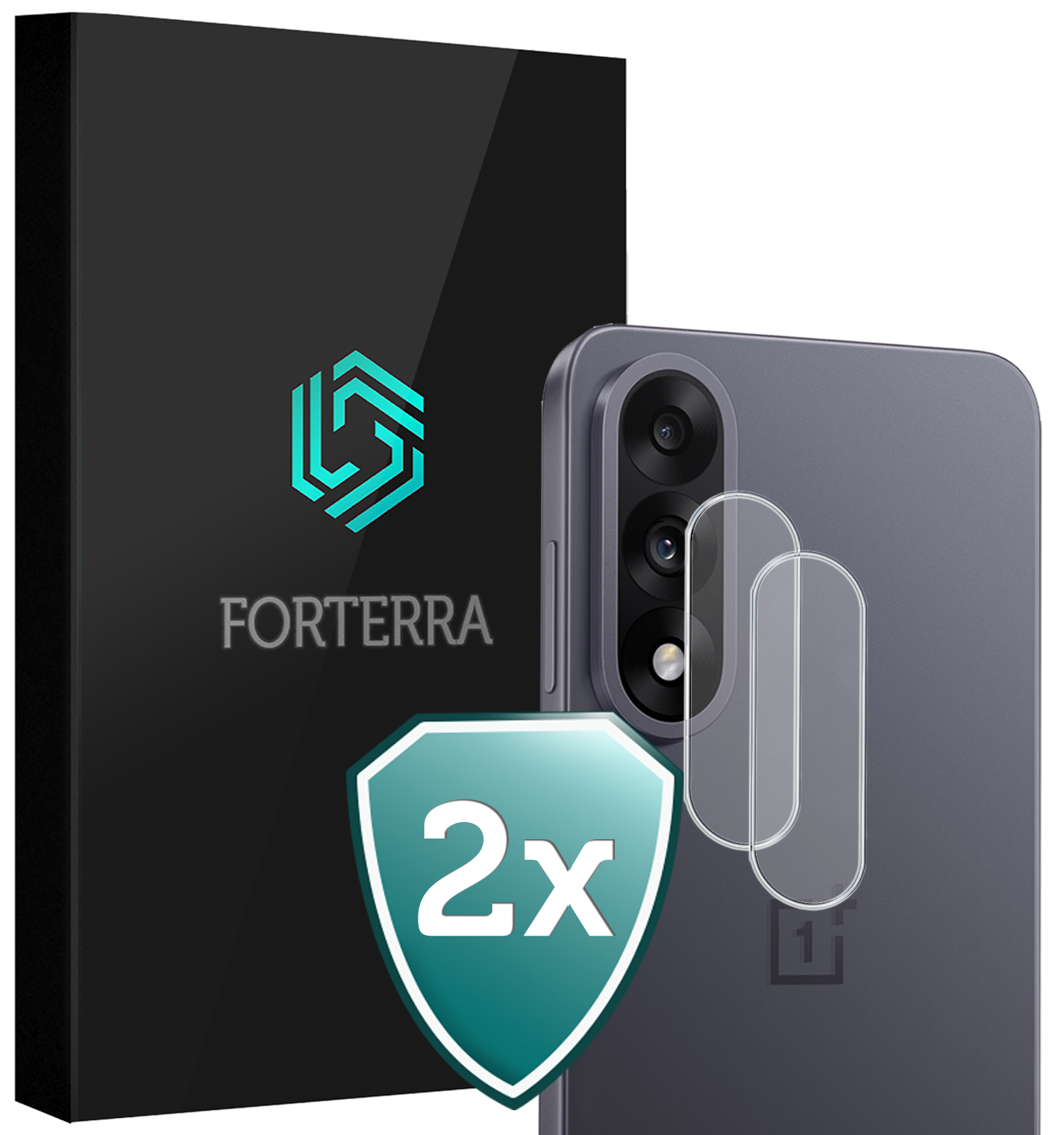 Forterra Forterra OnePlus Nord 5 Camera Screenprotector - 2 PACK