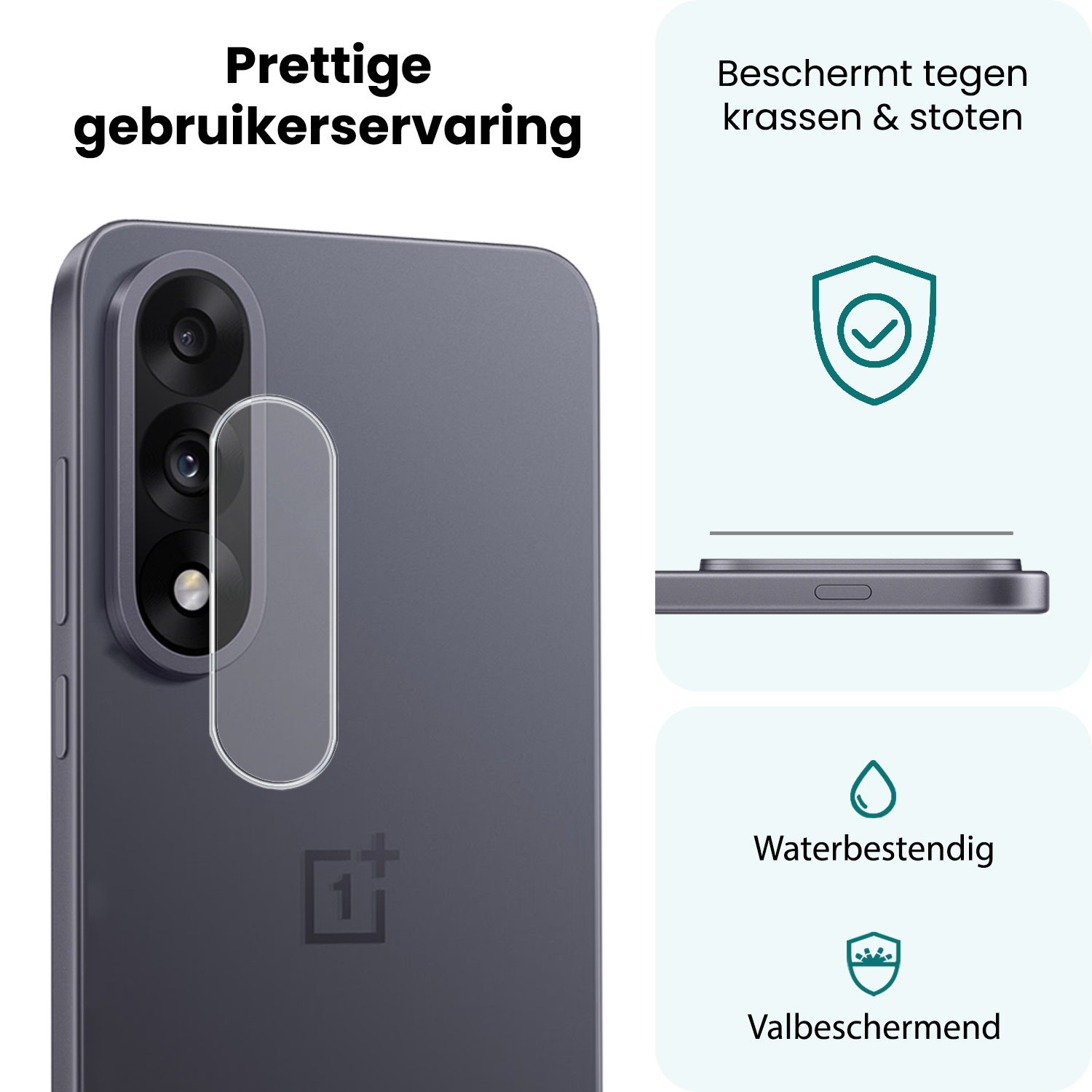 Forterra Forterra OnePlus Nord 5 Camera Screenprotector - 2 PACK