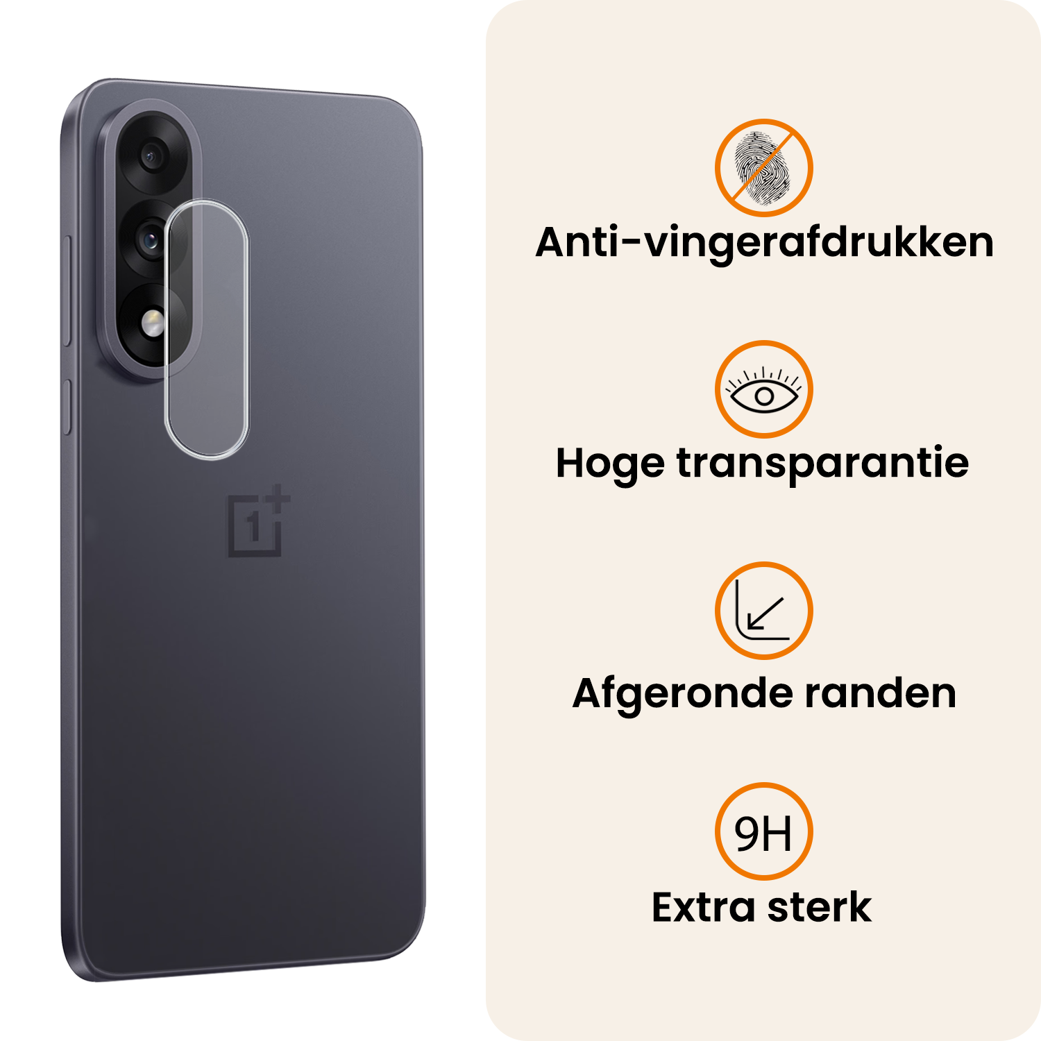 Nomfy Nomfy OnePlus Nord 5 Camera Screenprotector - 2 PACK