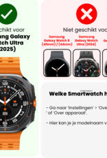 NoXx NoXx Samsung Galaxy Watch Ultra (2025) Screenprotector - 2 PACK