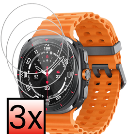 NoXx NoXx Samsung Galaxy Watch Ultra (2025) Screenprotector - 3 PACK