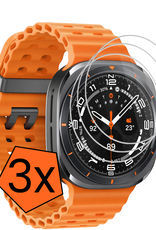 Nomfy Nomfy Samsung Galaxy Watch Ultra (2025) Screenprotector - 3 PACK