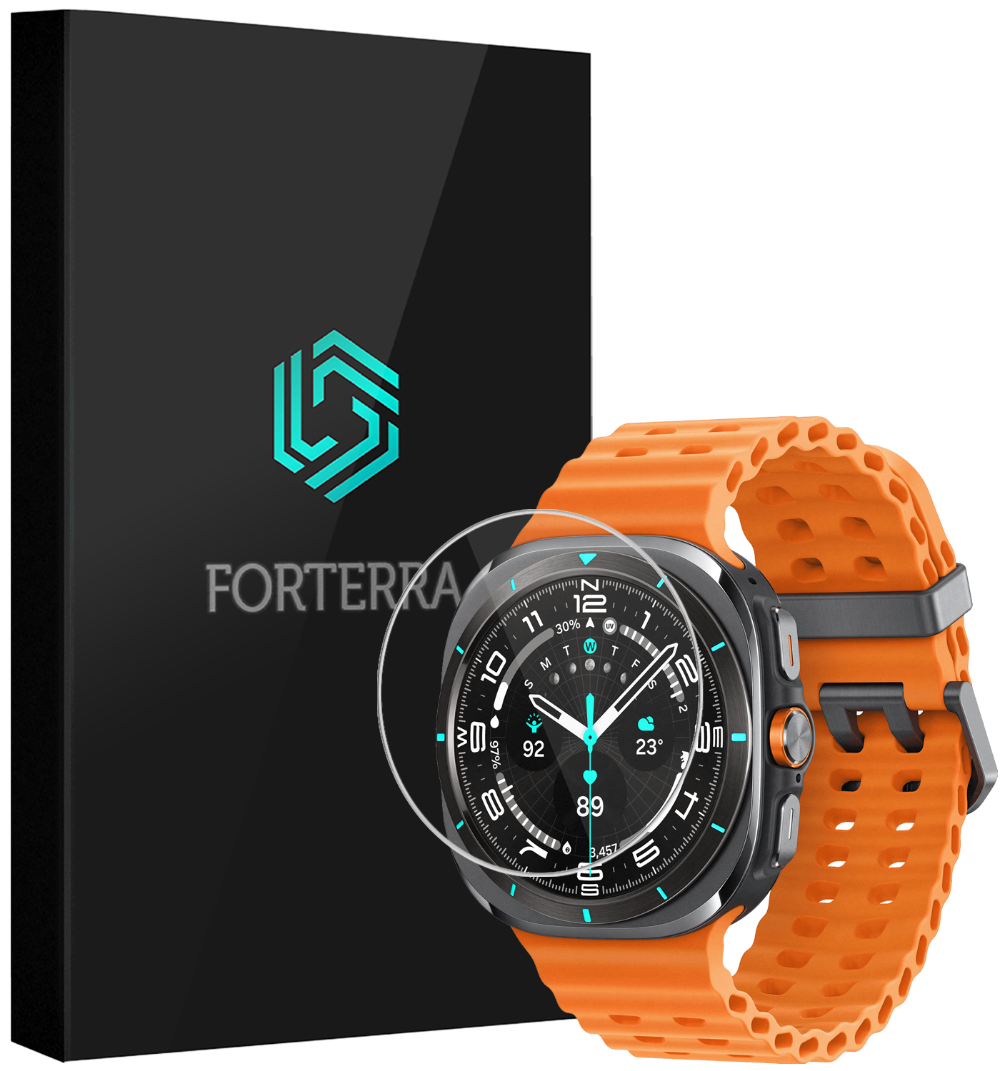 Forterra Forterra Samsung Galaxy Watch Ultra (2025) Screenprotector
