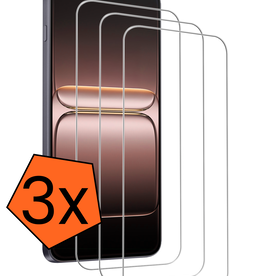 Nomfy Nomfy OnePlus Nord CE 5 Screenprotector Glas - 3 PACK