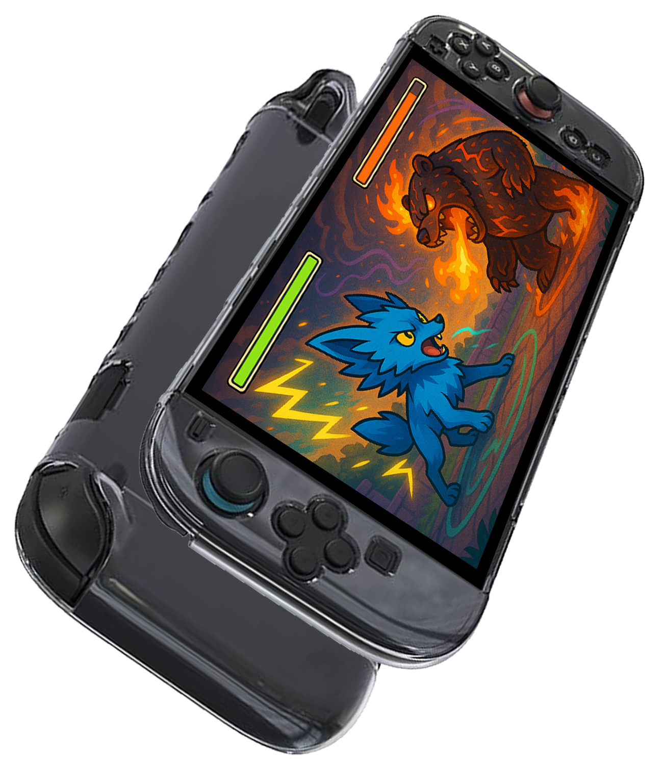 Nomfy Nomfy Transparante Hoes voor Nintendo Switch 2