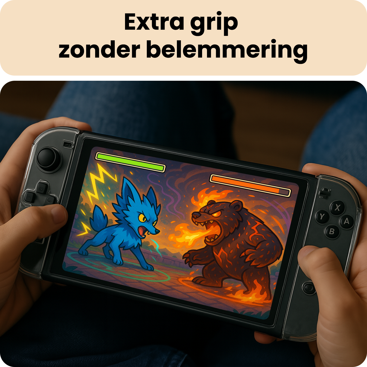 Nomfy Nomfy Transparante Hoes voor Nintendo Switch 2