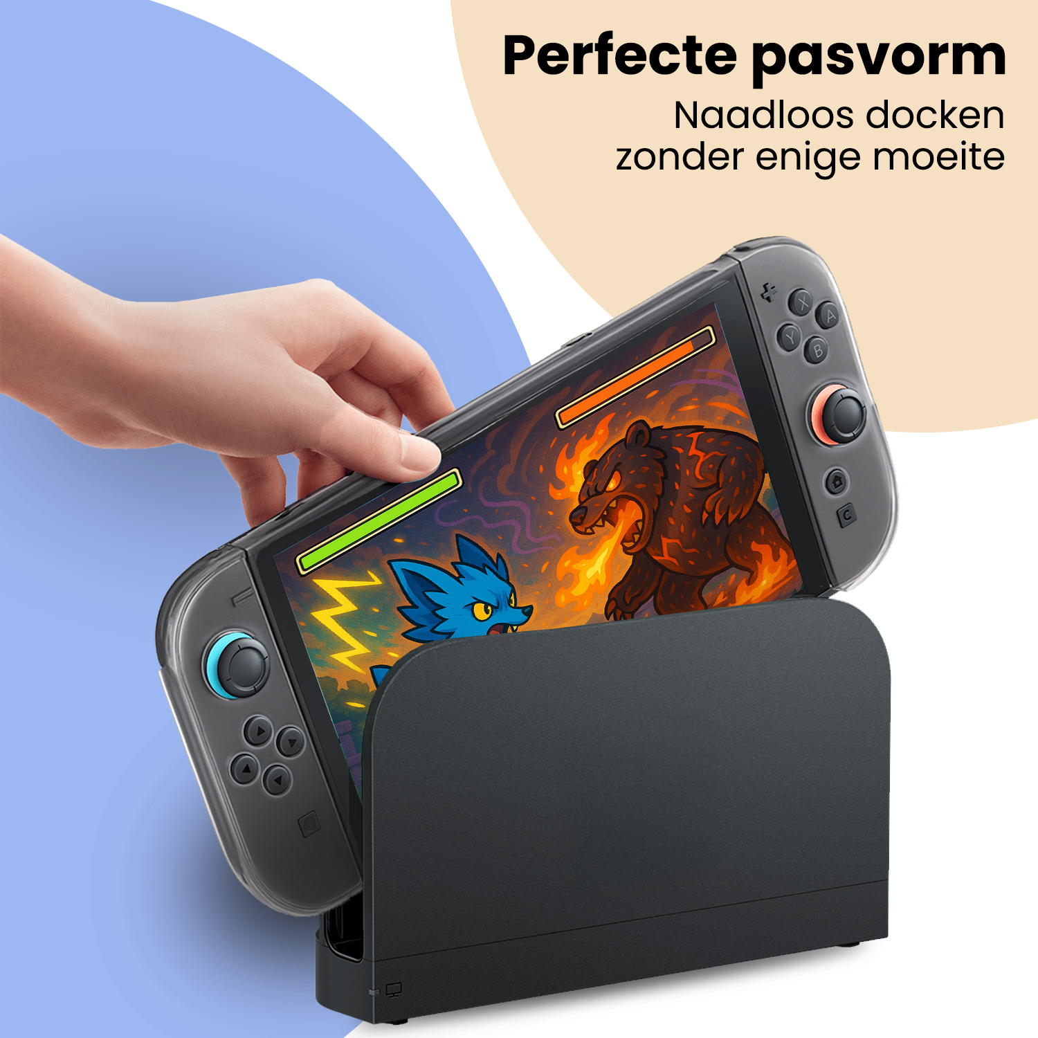 Nomfy Nomfy Transparante Hoes voor Nintendo Switch 2