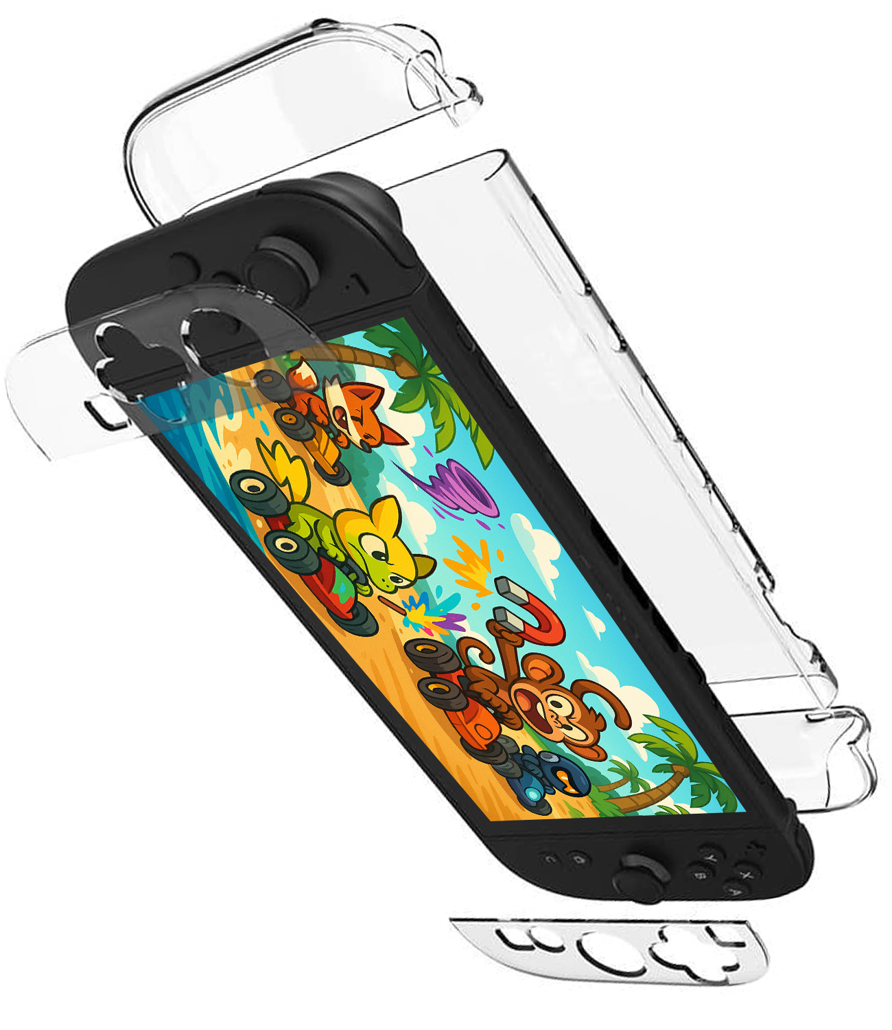 NoXx NoXx Transparante Hoes voor Nintendo Switch 2