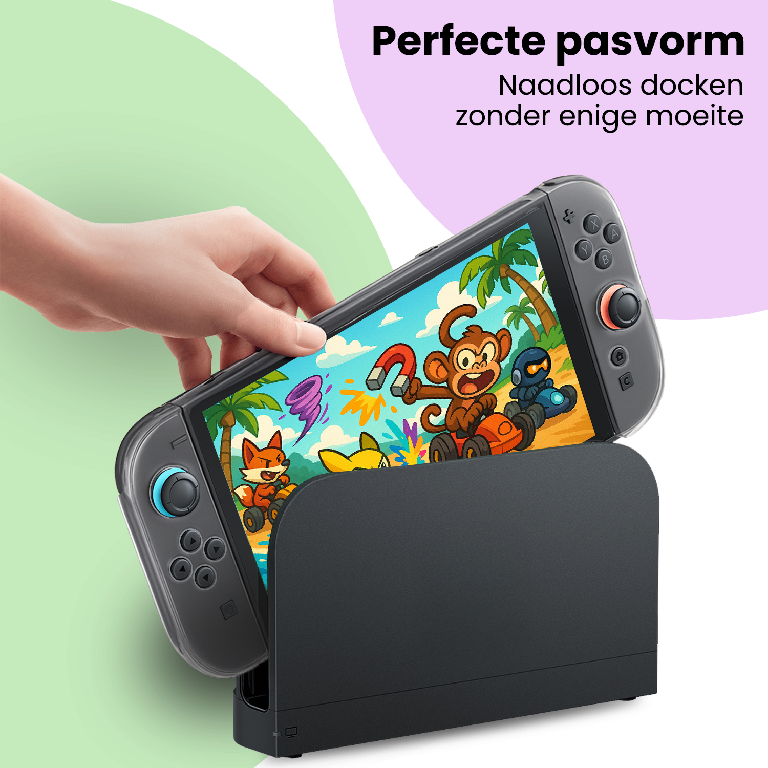 NoXx NoXx Transparante Hoes voor Nintendo Switch 2