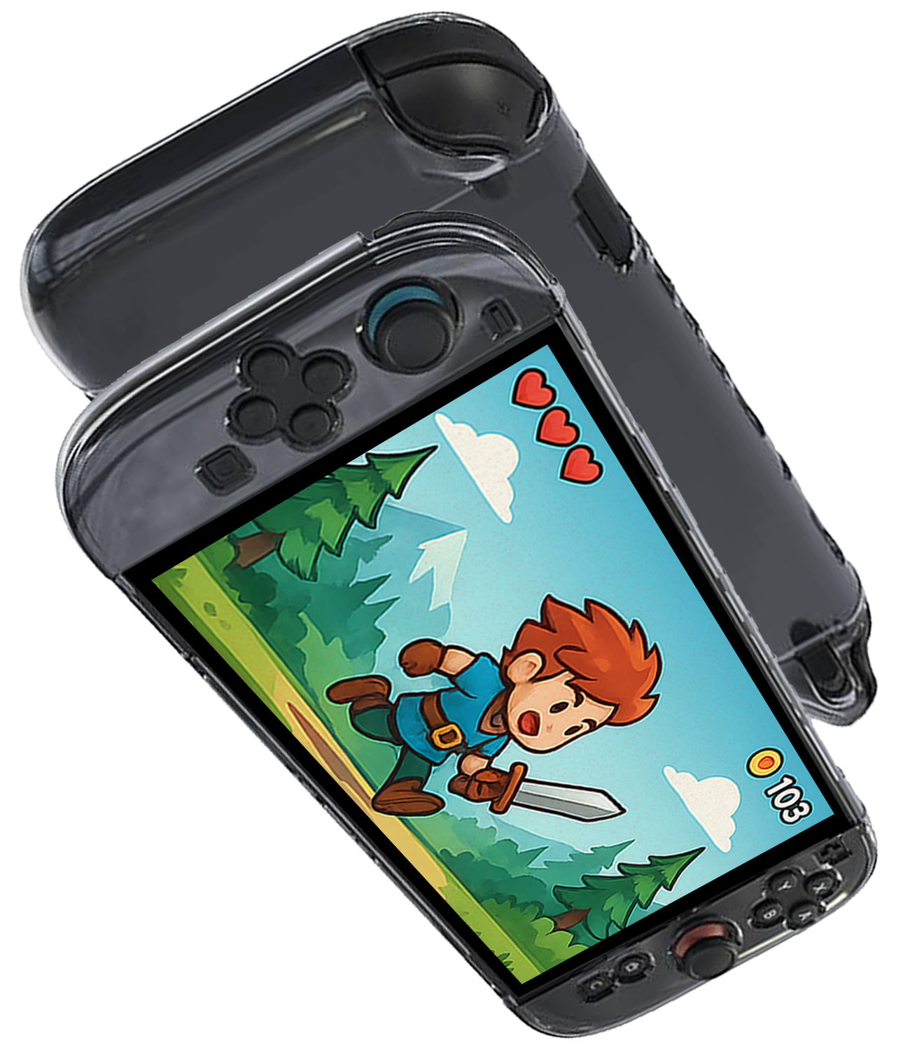 BASEY. BASEY. Transparante Hoes voor Nintendo Switch 2