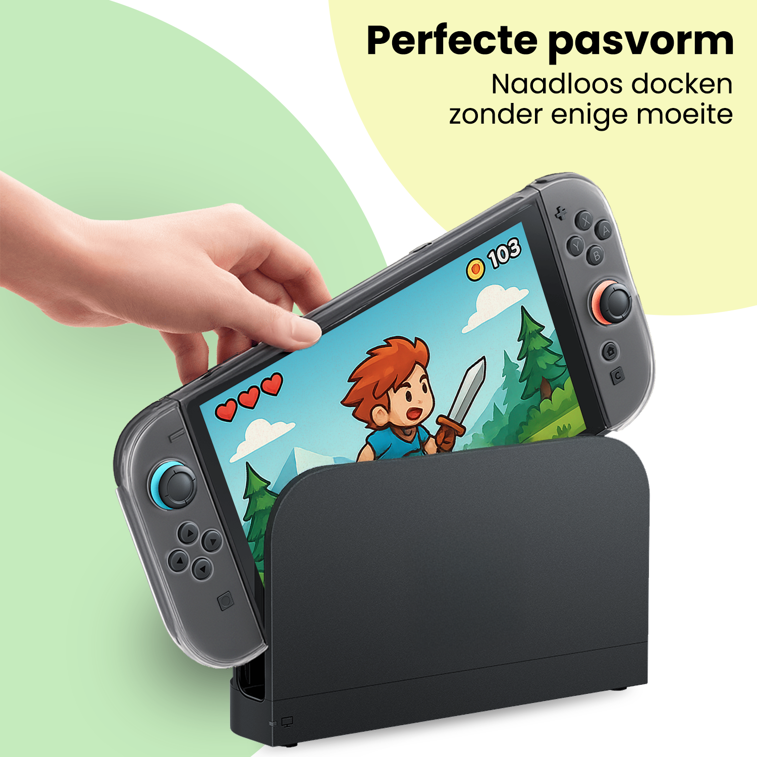 BASEY. BASEY. Transparante Hoes voor Nintendo Switch 2